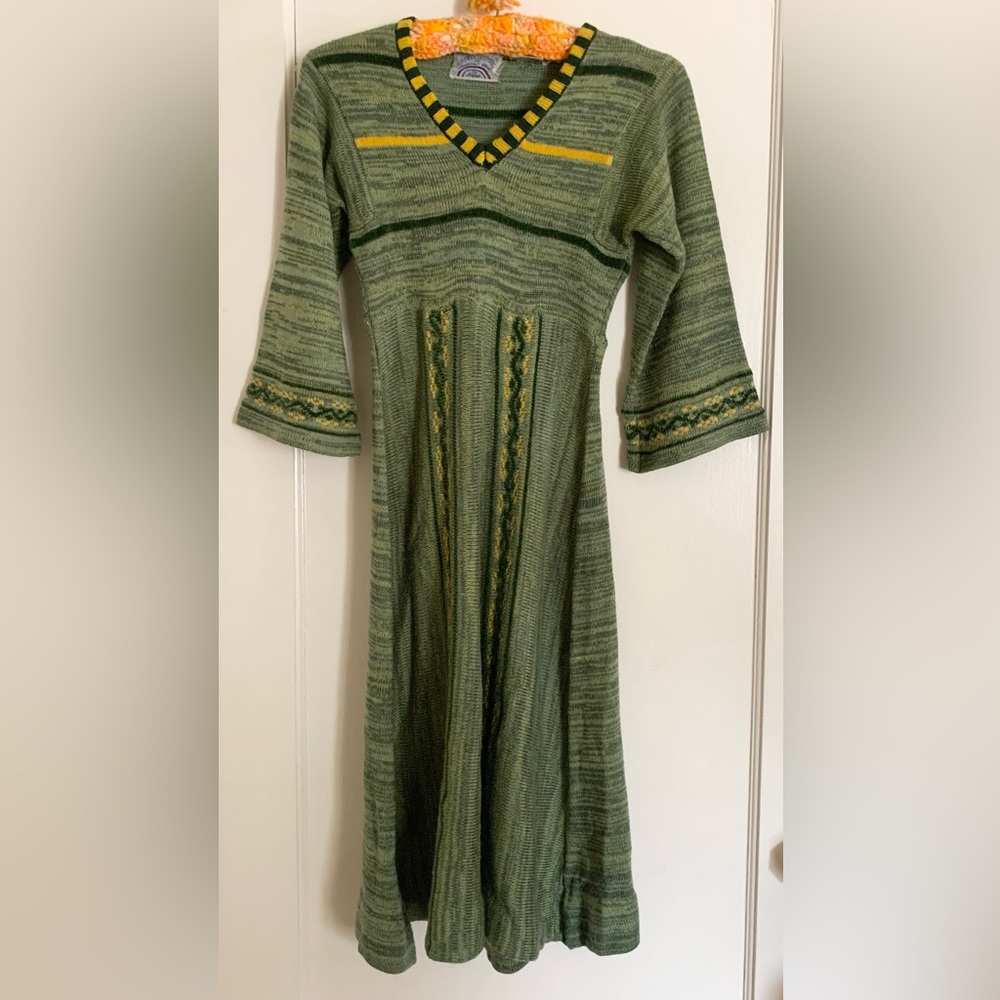 RARE* Vintage 70s Mother Nature from Organically Grown dress  (S)